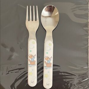Precious Moments‎ Children’s Fork and Spoon Set